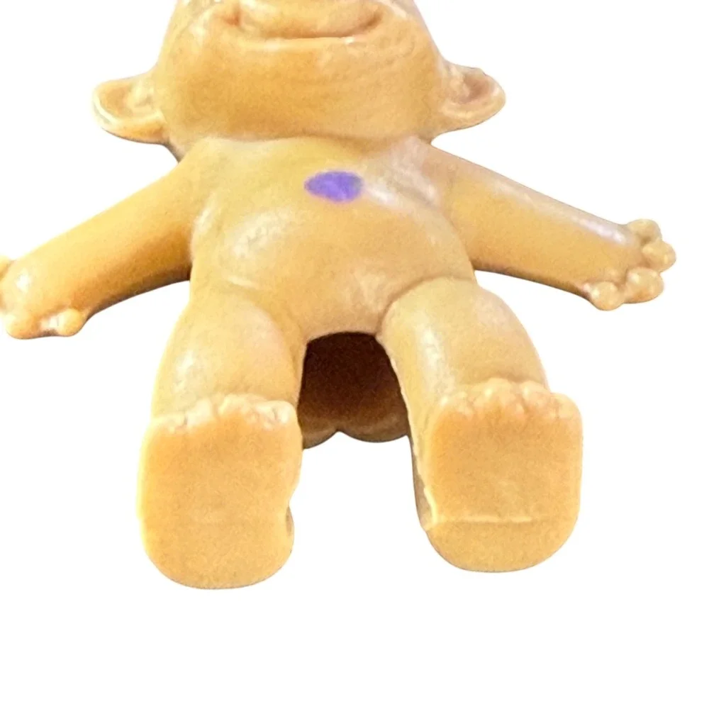 Vintage Troll Doll‎ Purple Hair Small Toy Figure Collectible Pencil Topper